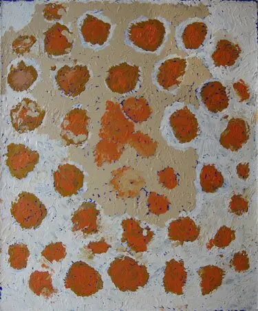Untitled 2013, 61x46cm acrylic on Belgian linen, $597